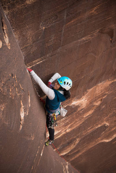 Lan Le climbing Blue Gramma 5.11 90'