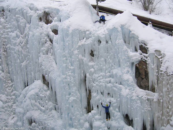Ice Climbers in Ouray Ice Park