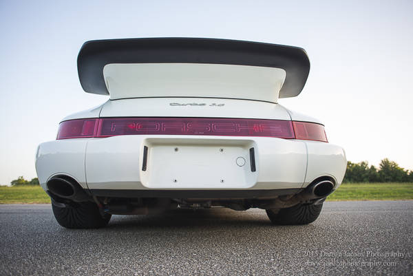 1994 Porsche 911 3.6 litre rear end