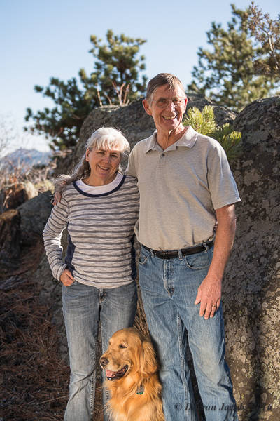 Judy, Rusty and John's Outdoor Portrait