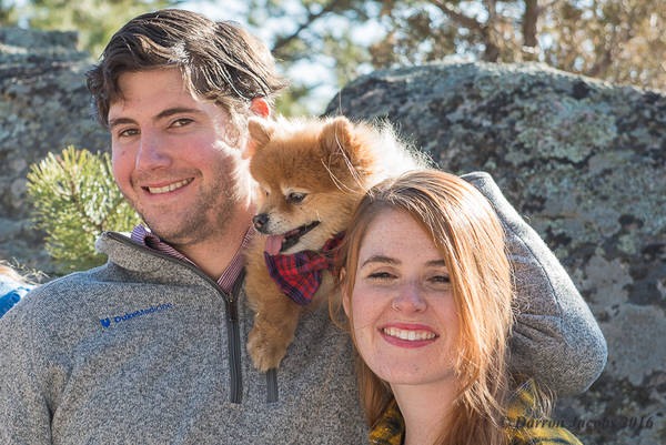 Eric, Lewis and Angie's fun portrait