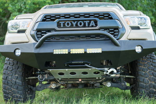 Toyota Tacoma Front Bumper with Skid Plate