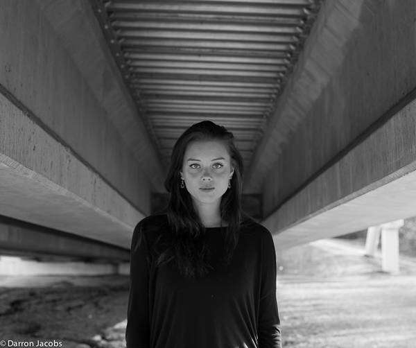 Beauty under the Bridge B&W