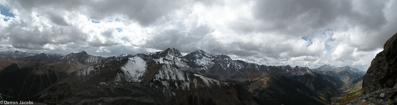 Storm Clouds Looming, from Lookout Peak
