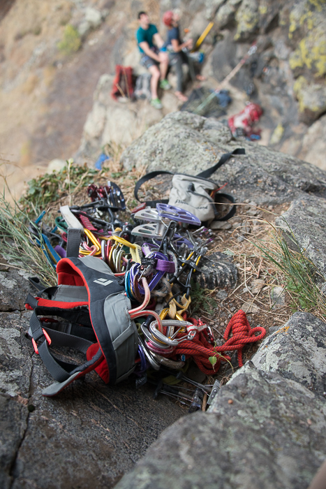 Black Diamond Climbing Harness Lifestyle Product Shot