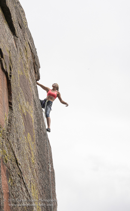 Alyse Dietel - Chubby Pickle Arete 5.11a, Darron Jacobs, Fine Art, Mountain, Landscape, Nature, Photographer, other types of...
